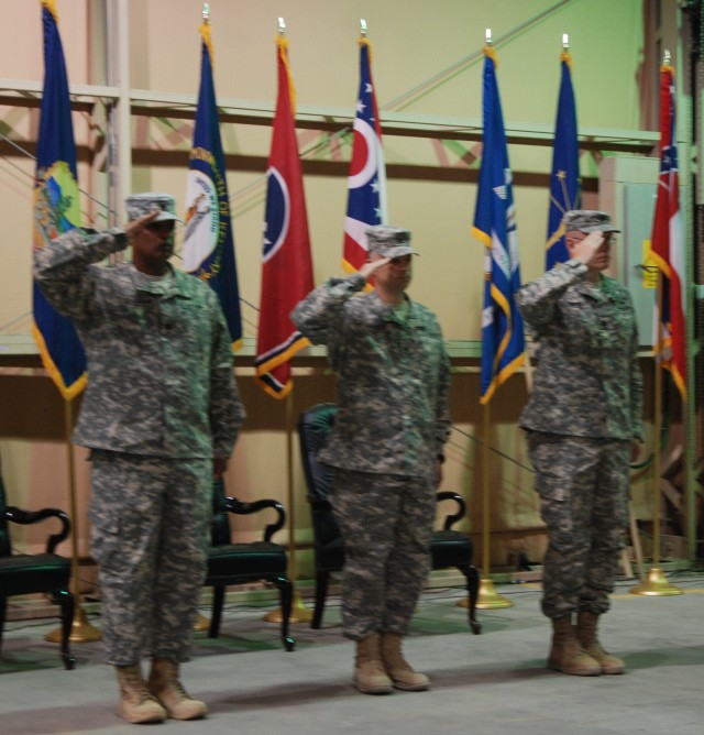 Foster takes command of AFSBn-Kuwait