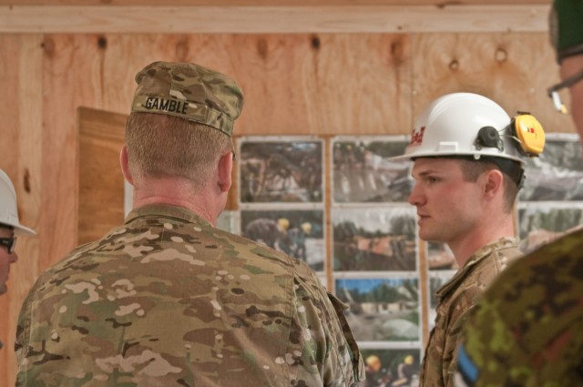 Command team visits Team Estonia, Engineers