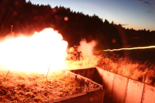Allies light up the night [Image 1of 6]