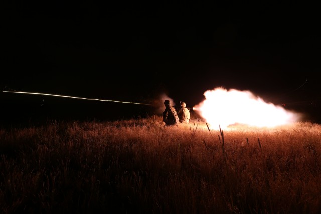 Allies light up the night [Image 3 of 6]