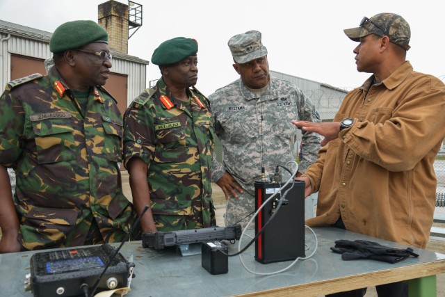 Tanzanian Army Leaders visit JMTC