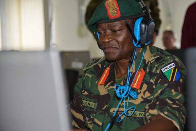 Tanzanian Army Leaders visit JMTC