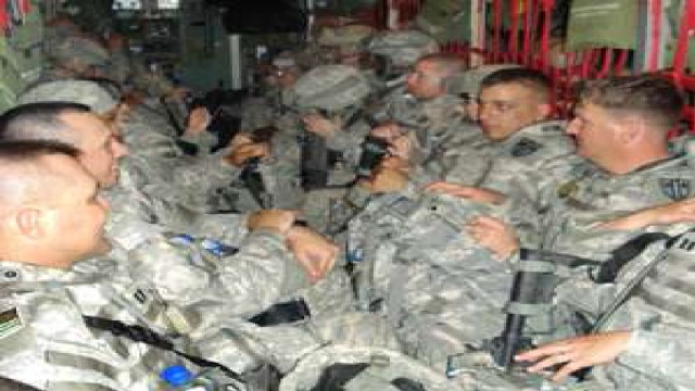 18TH MILITARY POLICE BRIGADE SOLDIERS MOVE INTO IRAQ TO ASSUME 15-MONTH MISSION