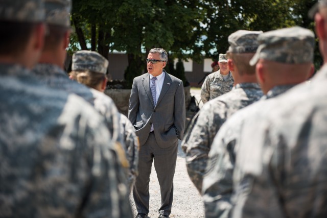 U.S. Ambassador visits Colorado Air National Guardsman during project in Slovenia