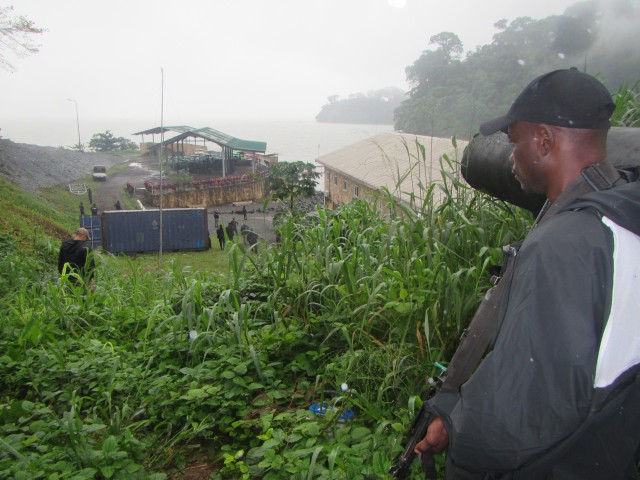 U.S. troops conduct counter IED training in Cameroon