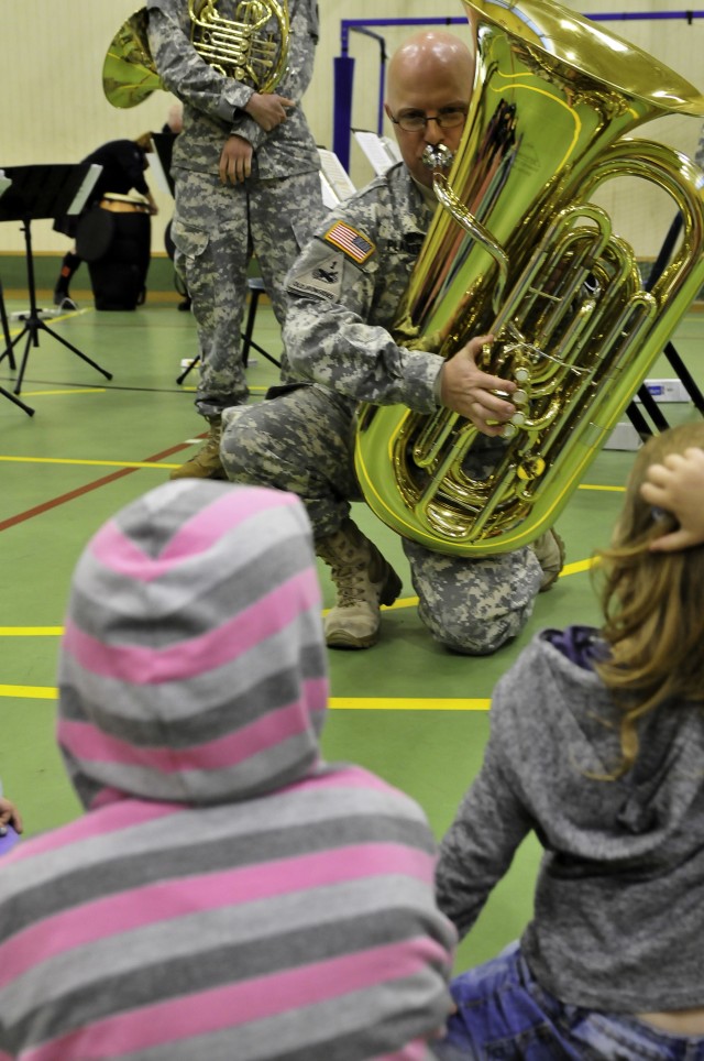 56th Army Band provides musical education for Australian youth
