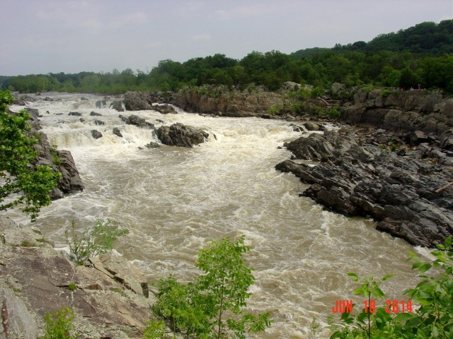 Great Falls off limits to swimmers, waders
