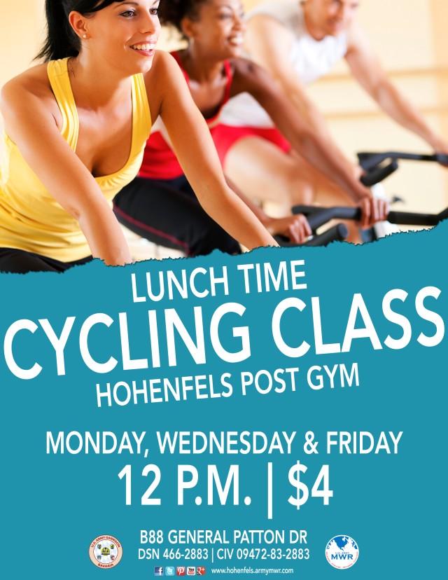 Push away from the lunch table...cycle instead