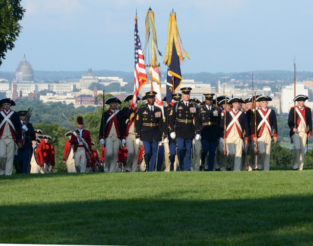 TRADOC hosts Twilight Tattoo