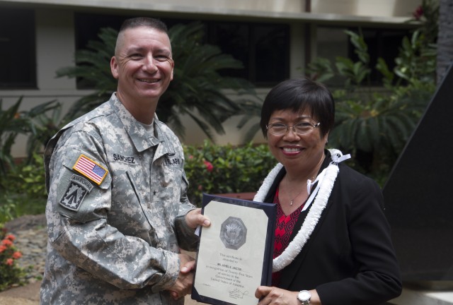 Sea Dragon Recognized for 25 Years of Civilian Service