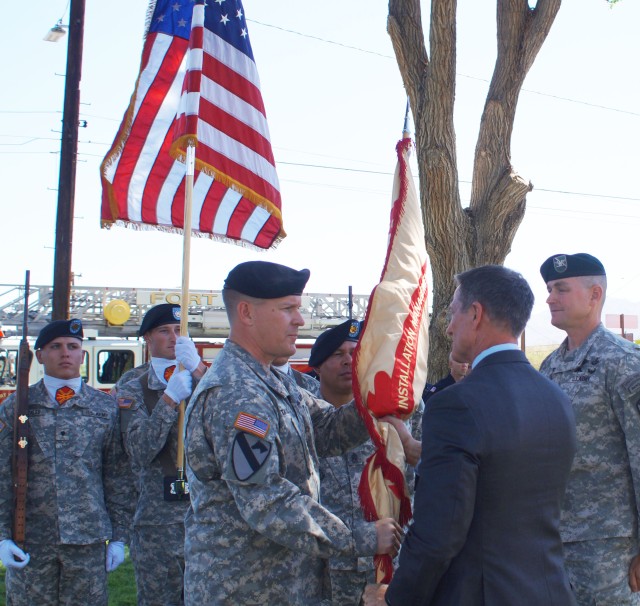 Col. Scott takes command of Fort Irwin