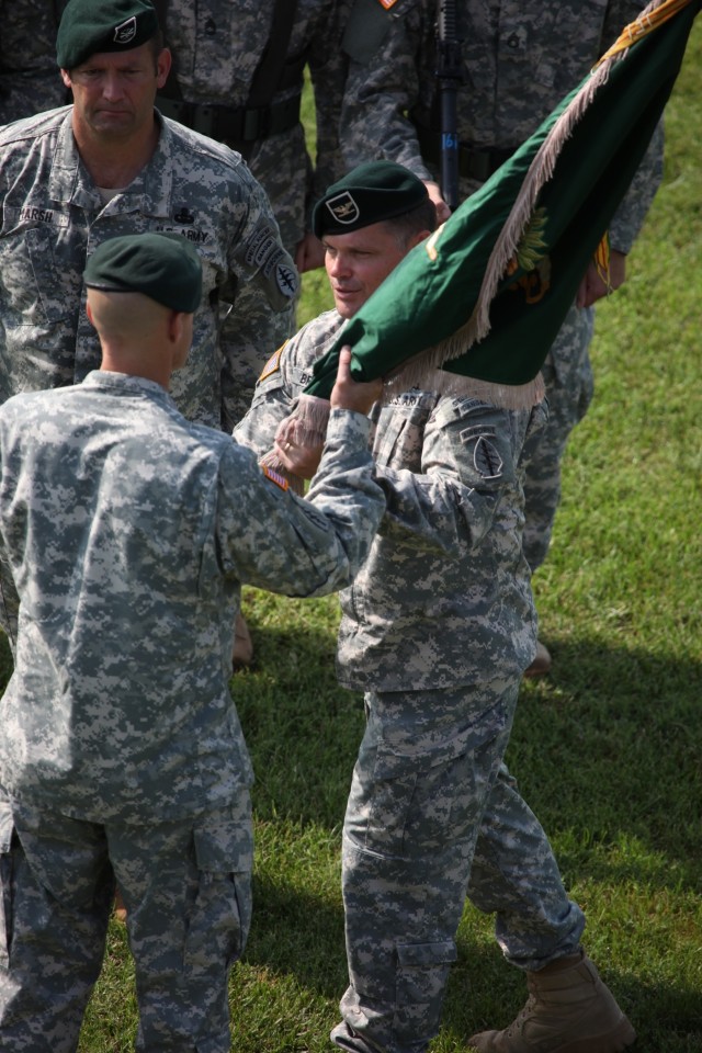 5th Special Forces change of command