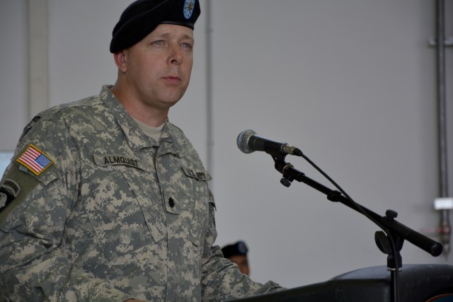 The 412th Aviation Support Battalion holds inactivation ceremony