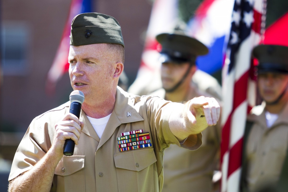 Marines welcome new battalion commander | Article | The United States Army