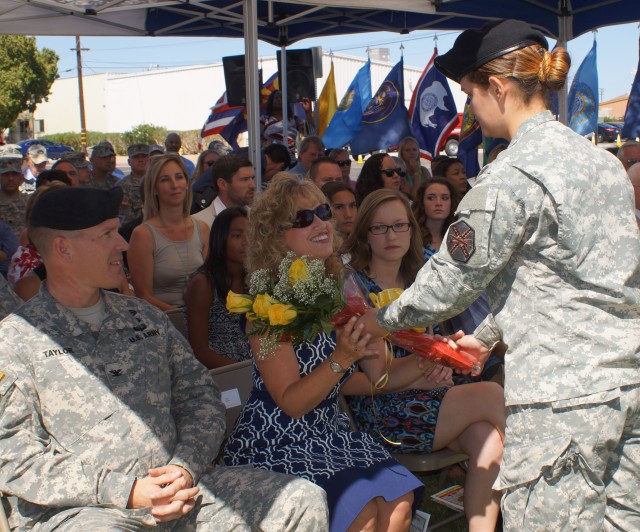 Fort Irwin change of command, Col. Scott Taylor,