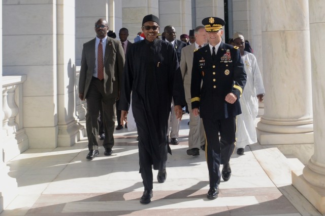 Important West African Ally honors America's Fallen