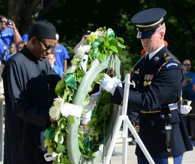 Important West African Ally honors America's Fallen