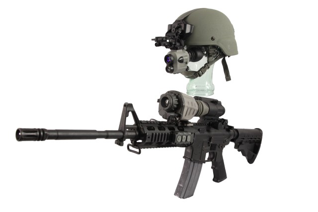New night vision gear allows Soldiers to accurately shoot from hip