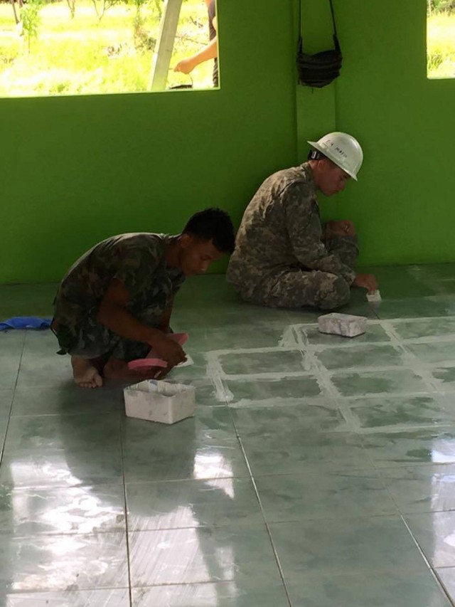 US Army, RTA engineers partner to build schoolhouse for local children