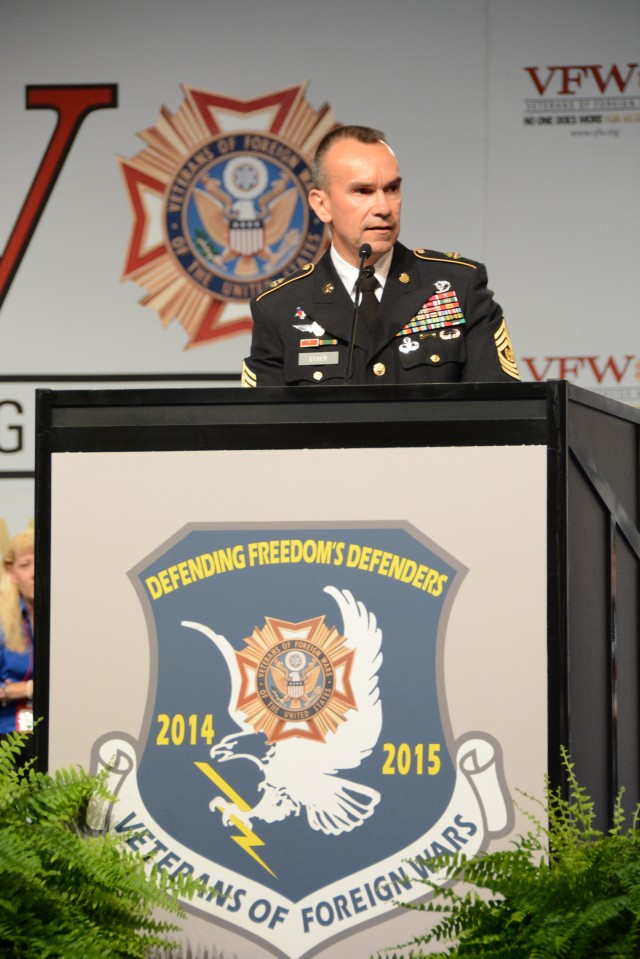 VFW recognizes Army medics at 116th convention