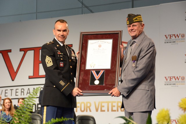 VFW recognizes Army medics at 116th convention