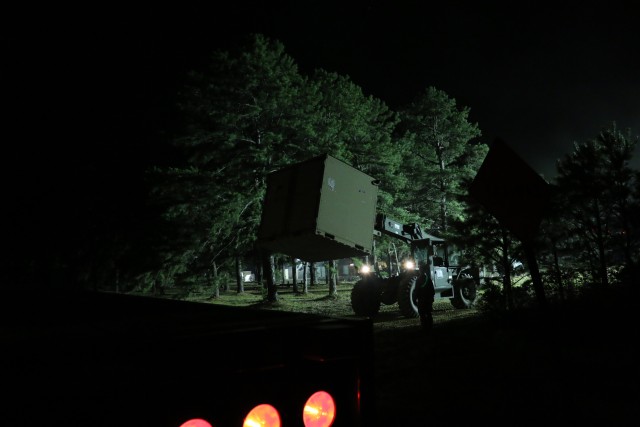 Work continues 24-7 among New Jersey pines.