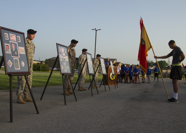 Remember the fallen: The Gamberi and Gold Star Family Memorial Run