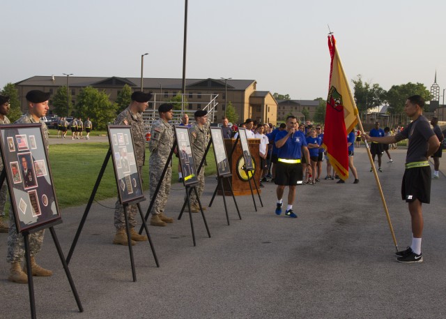 Remember the fallen: The Gamberi and Gold Star Family Memorial Run