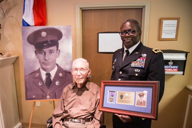 WWII Purple Heart Medals return home