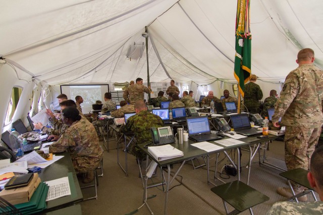 Exercise Saber Guardian joins Rapid Trident in Ukraine