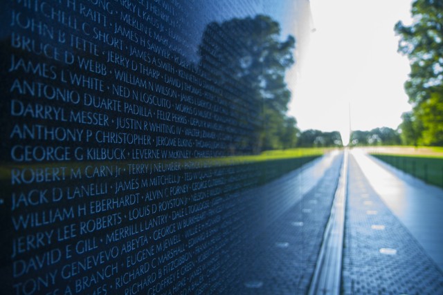 Vietnam Veterans Memorial wall