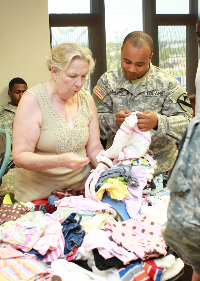 Leon County showers Fort Hood unit with baby gifts