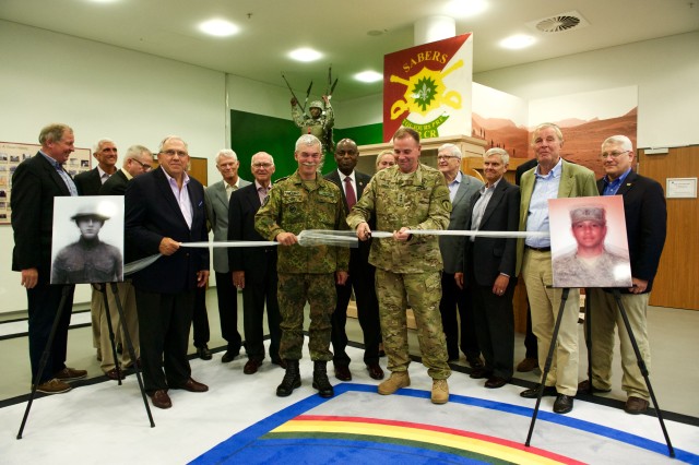 Army Europe headquarters opens exhibit on history of unit