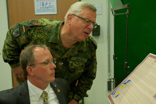 Army Europe headquarters opens exhibit on history of unit