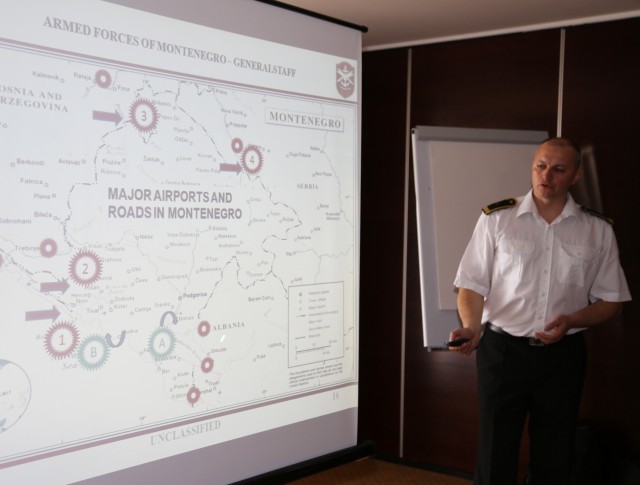 Army engineers build emergency preparedness in Montenegro, worldwide