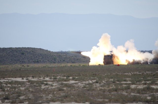 MLRS Launch