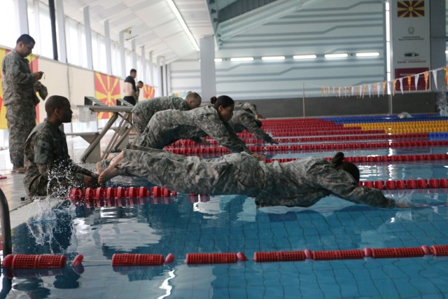 US Soldiers in Kosovo earn the German Armed Forces Badge