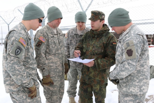 US Soldiers in Kosovo earn the German Armed Forces Badge