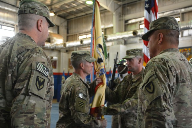 Change of command, responsibility and mission for 401st AFSB