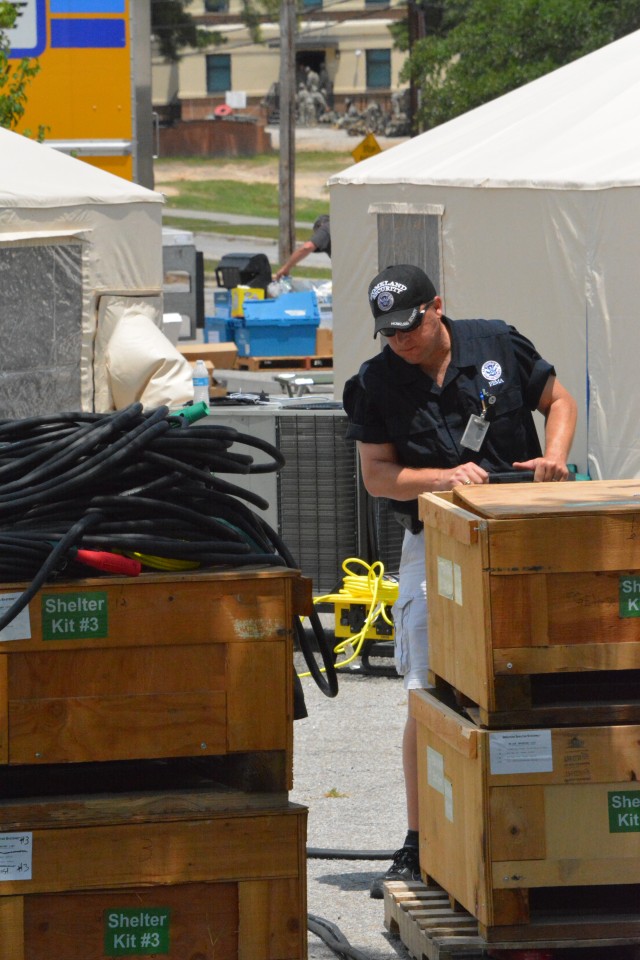 Storing supplies