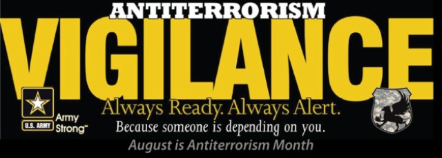 August is Antiterrorism