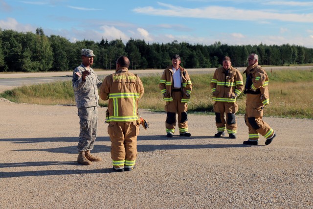 Hohenfels Training Area cleared to land C-130 aircraft at short takeoff landing strip