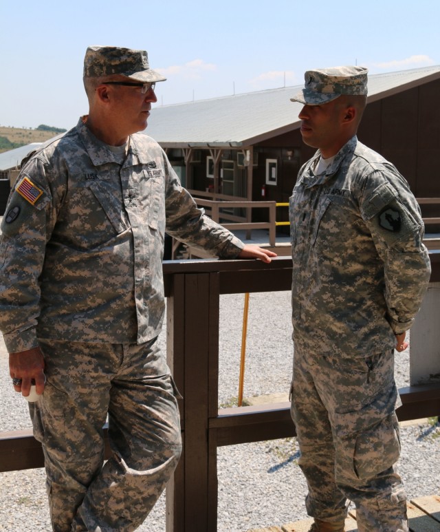 North Carolina National Guard adjutant general visits troops in Kosovo