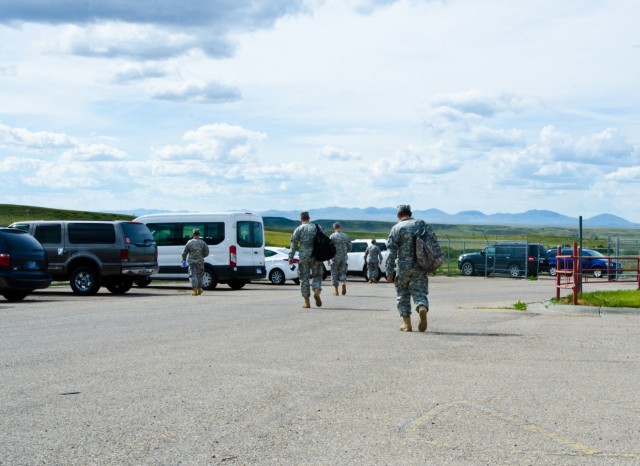 Reserve Soldiers provide medical support during Walking Shield '15