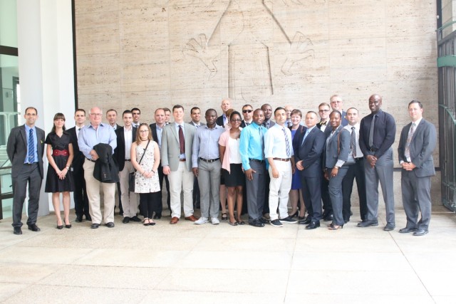 266th FMSC attends annual German banking symposium