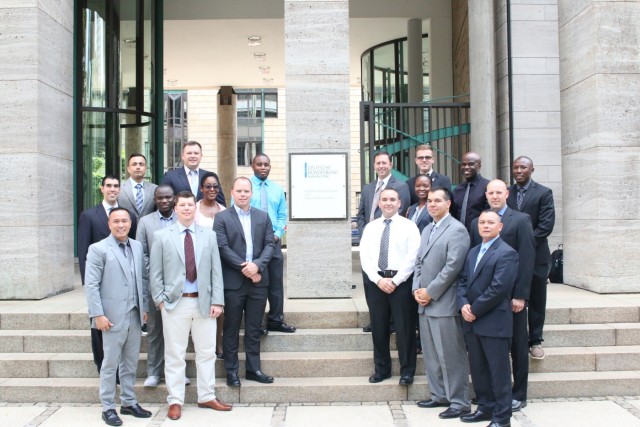 266th FMSC attends annual German banking symposium