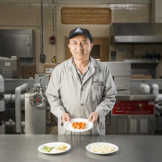 Dr. Tom Yang with VMD created foods