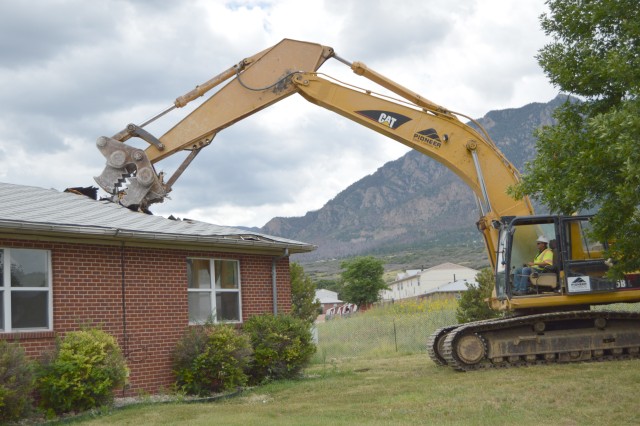 Demolition begins for newest Fort Carson housing project