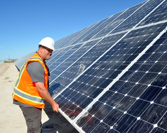Tapping the sun: Building resilience by going solar