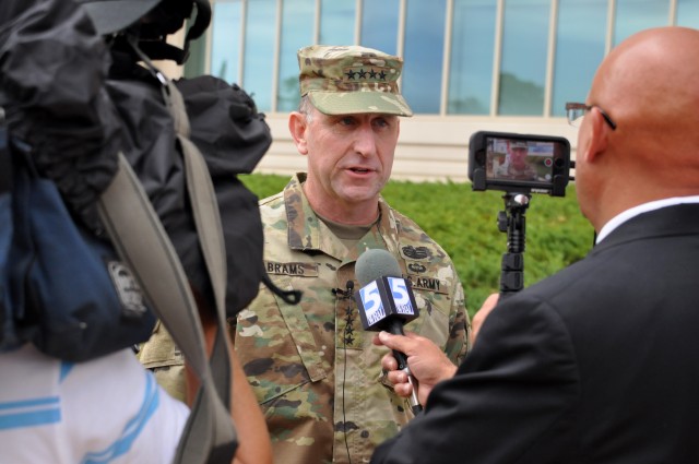 Abrams takes command as Milley departs to become 39th Army Chief of Staff